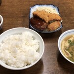 みずほ食堂 - 今日のランチセット：￥５８０