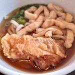 Chikkou Men Koubou Nakano Shima Ten - 令和3年1月
                      鶏天きざみうどん