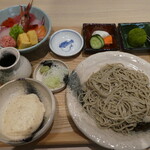 蕎麦居酒屋と和菓子の店 京乃北 - 自然薯蕎麦と海鮮丼