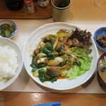 鉄火屋 - ・「まぐろのスタミナ定食(¥940)」