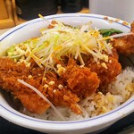 Katsuya Fukuyama Kasuga Ten - 胡麻坦々チキンカツ丼590円