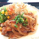 美里ロイヤルゴルフクラブ - しょうが焼き