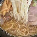 Yukiya Hassai Chitose Aoba Ten - 豚兵衛ラーメンの麺