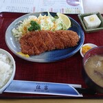 住吉 - ロースかつ定食（並）920円