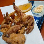 美食ダイニング せんはち - ゲソ天￥420。カリっと揚げられてる(^_^)