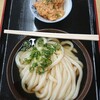 Jun Teuchi Udon Genki Ichiban - 冷かけうどん(中)と、鶏南蛮