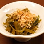 Kissho An Mejiro Ten - 山葵の茎の醤油漬け