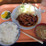 Ramen Tairyo - まぐろ生姜焼き定食 900円税込