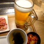 Yakiniku Like Ueno Ten - 生ビール