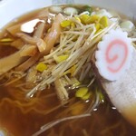 Yamazaki Shokudo - 元祖おおわに温泉もやしラーメン（小）700円