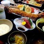 レストラン天王 - スペシャル海老フライ定食