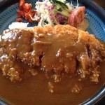 Rest House Azusa - カツカレー￥８４０、こちらは肉にこだわりがあるそう