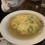 Sennichimae Yasudaya Hon Ten - シンプルな塩味の天津飯。