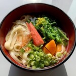 よかところ - 料理写真:【江口元手延製麺のふしめん(うどん)】調理例その2