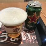 Burger King Moritaun Akishima Ten - おBeer(ハイネケン)