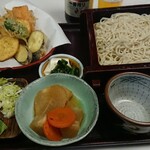 浅野屋 - 野菜天麩羅盛りセット せいろ