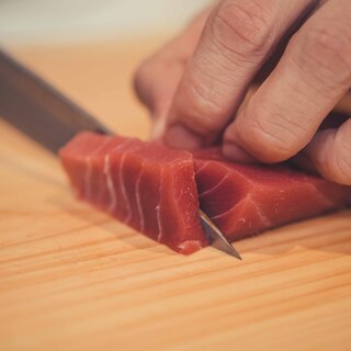 Counter Japanese-style meal with a sense of realism