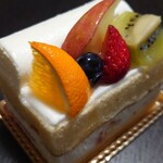 Cha teraisé Sendai Nakayama Ten - フルーツぎっしりショートケーキ280円