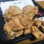 からあげの店 ドラゴン - からあげ弁当（大・醤油味）