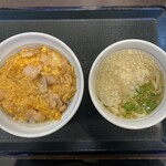 Naka U Higashiosaka Yoshida Ten - 親子丼＆はいからうどん(小)セット①