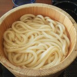 Marugame Seimen Fukuyama Heisei Daigaku Mae Ten - 釜揚げうどん(税込)290円 (2021.02.21)