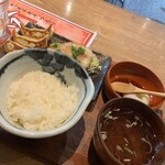 Nikujiru Gyoza no Dandadan Kichijoji Ten - 焼き餃子・チャーシュー定食８００円