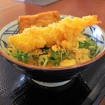 Marugame Seimen Itoman Ten - きつねうどん＋海老天