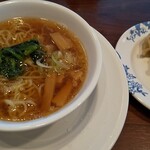 Bamiyan Itabashi Sosei Ten - 小ラーメン餃子セット