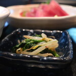 Sosaku Dining Kashiwa - もやしと青菜のナムル