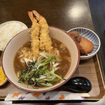 いずみ - 海老天カレーうどん定食