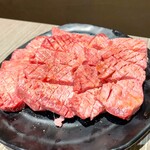 Wagyu Yakiniku Aokiya Bettei - 特上タン 厚切り