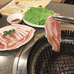 Seikoen - 豚バラ肉（ハーフ）焼きま〜す