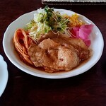 Milton - ポーク生姜焼きランチ(875円)