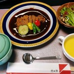 Wafu Restaurant Sekihonjin - ビフカツセット