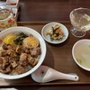 Taiwan Cha Cafe Haochun Sabou - 魯肉飯セット