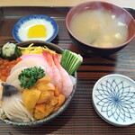 Aji no Nikou - 海鮮丼（小）