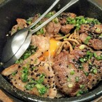 みや御苑 - お肉たっぷり石焼ビビンバ1,500円