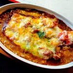 ごはん屋 入江のてんてん - トマトとチキンの焼きカレー