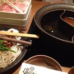 Shabushabu Onyasai Okayamaekimaeten - 豚食べ放題コース@2,650