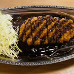 Kanazawa Curry Kenkyujo Tsukuba Ten - 「ロースカツカレー中盛」840円税込み