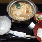 庵れすと - 冬季限定 味噌煮込みうどん700円税込