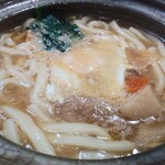 庵れすと - 冬季限定 味噌煮込みうどん700円税込アップ