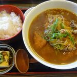 土佐うどん - かつカレーうどん定食