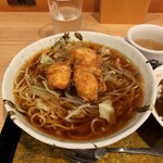 Curry to Ramen Shiraishi - 唐揚げラーメン。