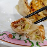 Gyoza no Osho Kiyota Ten - 餃子の断面