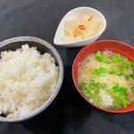 Motsu Ya Fukuta Hon Ten - ご飯セット