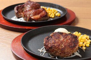 Itameshi & Steak Rifurando - 手ごねハンバーグ＆牛肩ロース