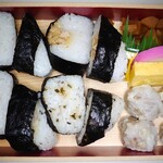 Kiyoken Rumine Kitasenju Ten - おにぎりシウマイ御弁当960円