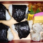 Kiyoken Rumine Kitasenju Ten - おにぎりシウマイ御弁当960円