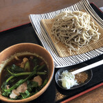 Soba no Sato Shigemura - 肉汁十割そば